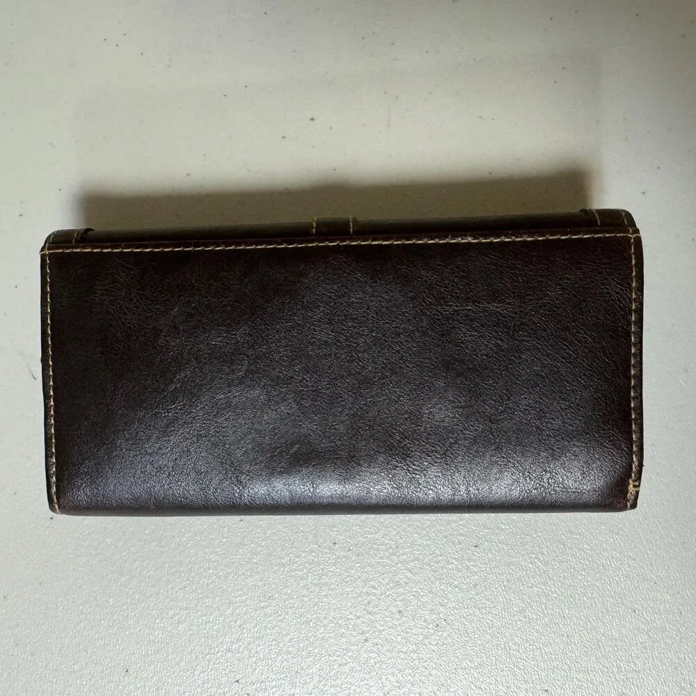 Source Unknown brown leather